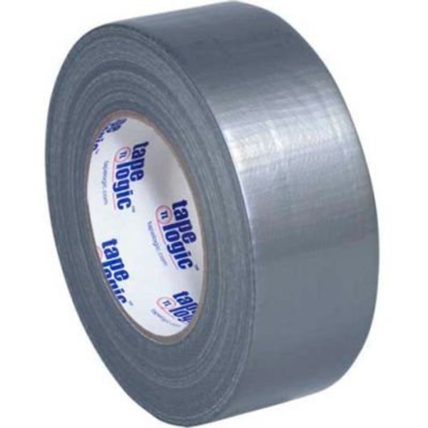 Box Packaging Tape Logic Duct Tape 2" x 60 Yds 9 Mil Silver - 24/PACK T98785S